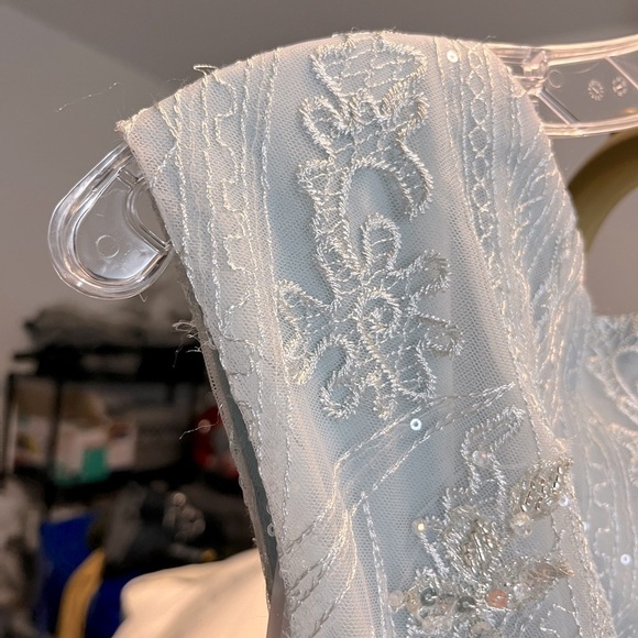 Mac Duggal 20312 Embroidered Sleeveless A Line Gown - Picture 11 of 14